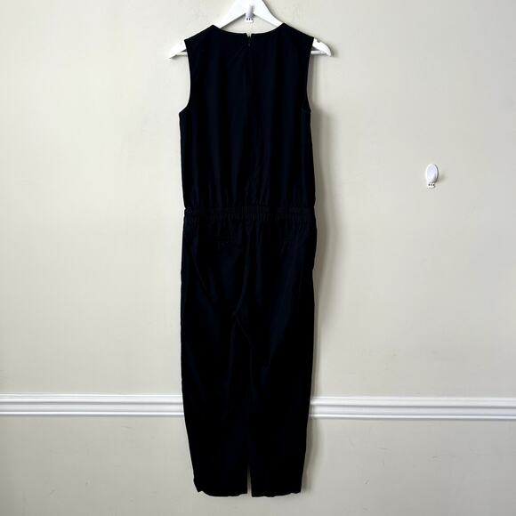 J.Crew Factory Jumpsuit Womens Size 4 Coveralls One-Piece Twill Romper Minimal - Picture 4 of 8